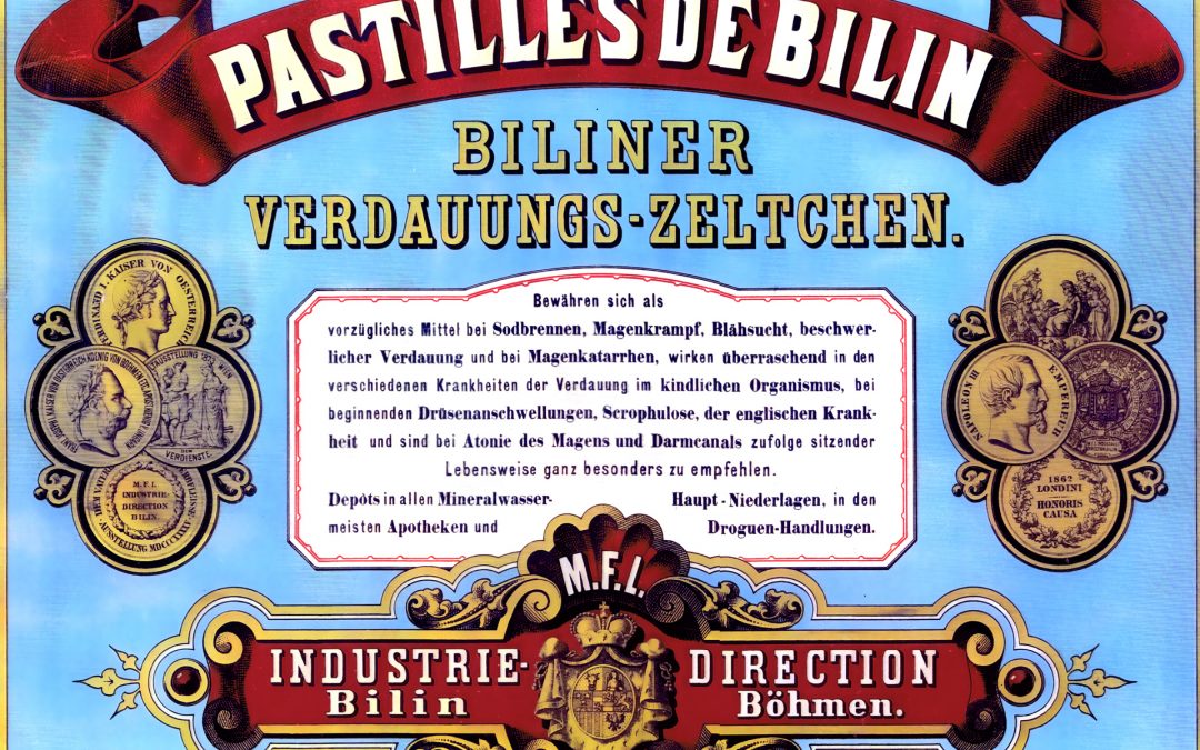 PASTILLES DE BILIN 1860