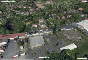 Důl Wenzel a Frankonia Teplice Nákladní ulice