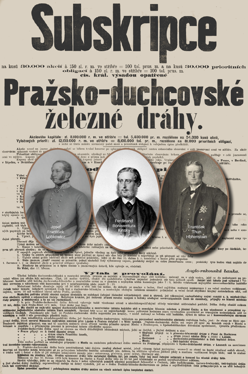 Prax-Duxer einsenbahn a knížata